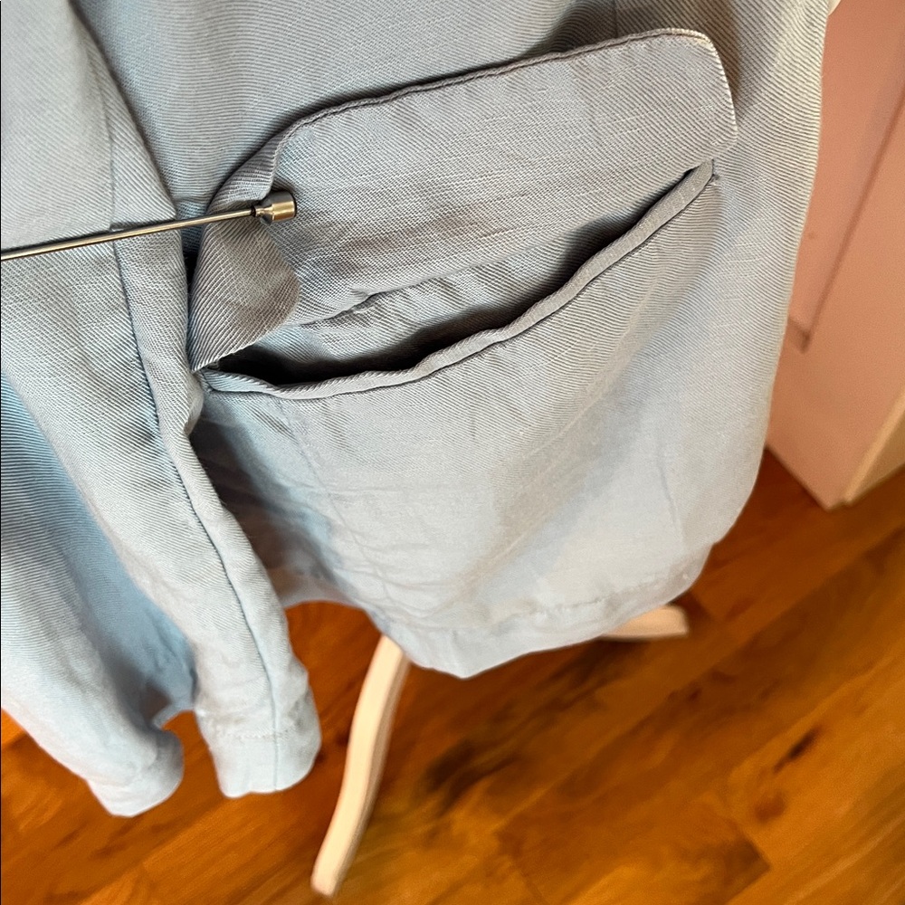 Rosetta Getty Blue Double Breasted Blazer - Picture 12 of 12
